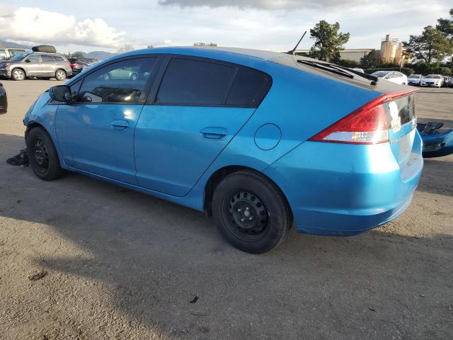 JHMZE2H5XAS029370 - 2010 HONDA INSIGHT LX BLUE photo 2