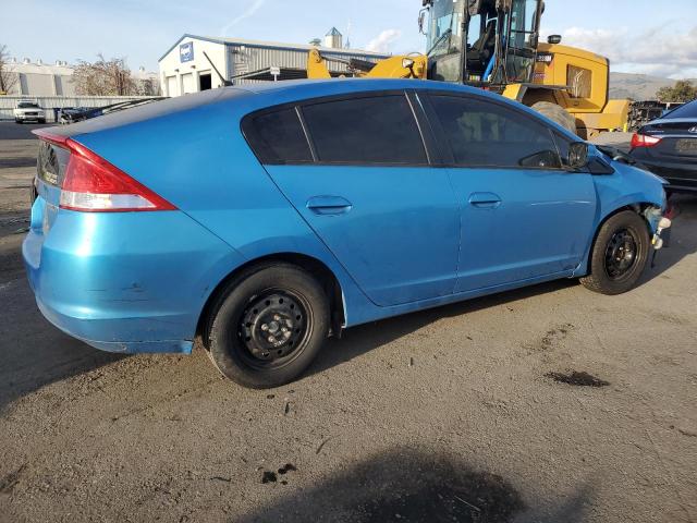 JHMZE2H5XAS029370 - 2010 HONDA INSIGHT LX BLUE photo 3