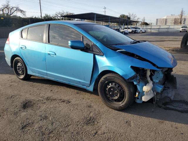 JHMZE2H5XAS029370 - 2010 HONDA INSIGHT LX BLUE photo 4