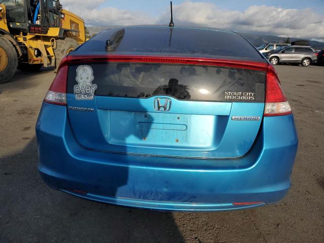 JHMZE2H5XAS029370 - 2010 HONDA INSIGHT LX BLUE photo 6