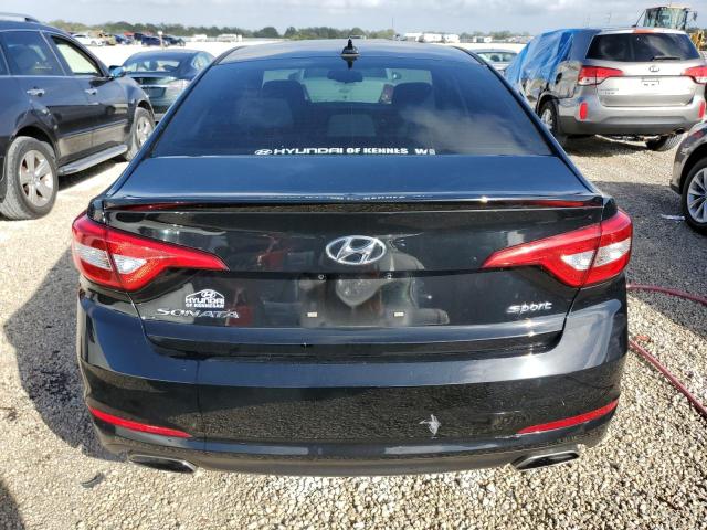 5NPE34AF7HH578523 - 2017 HYUNDAI SONATA SPO BLACK photo 6