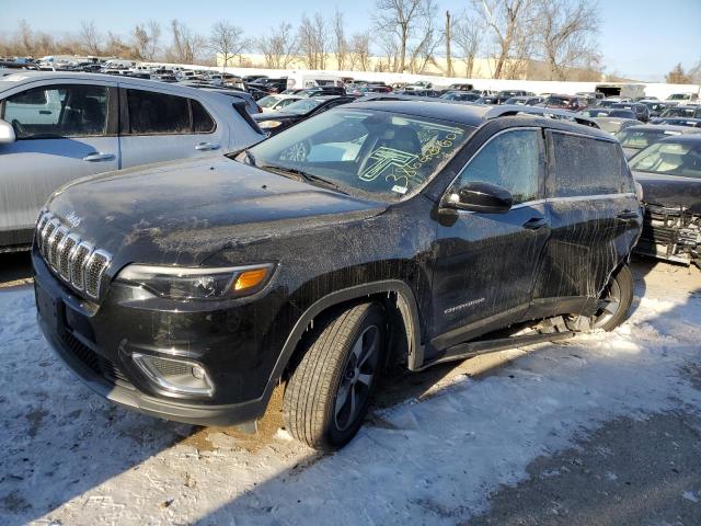 1C4PJMDX8KD172864 - 2019 JEEP CHEROKEE LIMITED BLACK photo 1