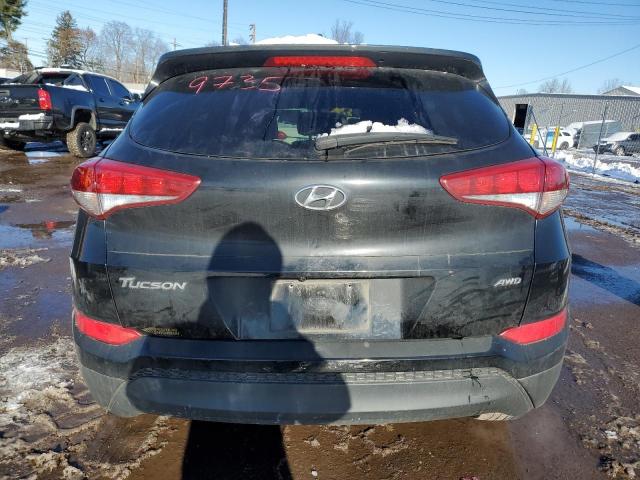 KM8J3CA44HU464732 - 2017 HYUNDAI TUCSON LIMITED BLACK photo 6