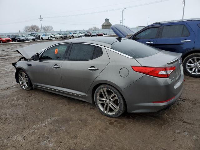 5XXGR4A61DG215003 - 2013 KIA OPTIMA SX SILVER photo 2