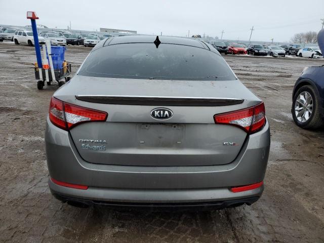 5XXGR4A61DG215003 - 2013 KIA OPTIMA SX SILVER photo 6