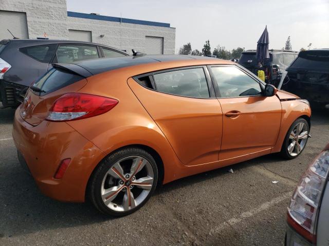 KMHTC6AD8FU228883 - 2015 HYUNDAI VELOSTER ORANGE photo 3