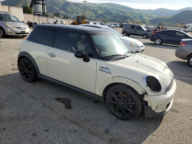 WMWSV3C58DT389457 - 2013 MINI COOPER S BEIGE photo 4