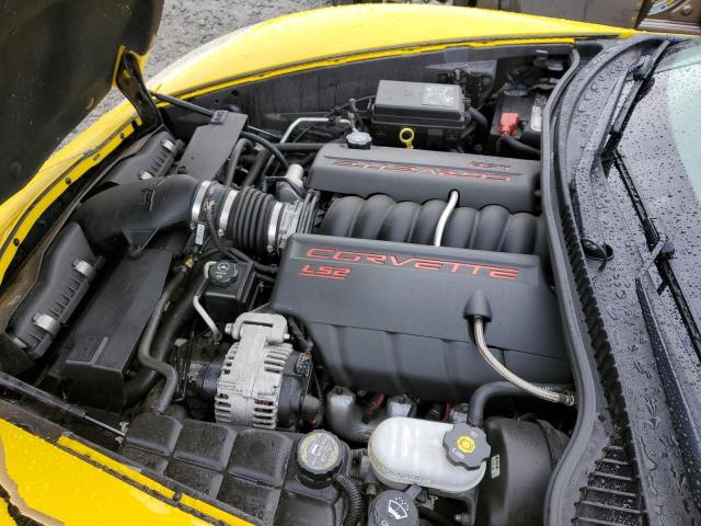 1G1YY36U665119120 - 2006 CHEVROLET CORVETTE YELLOW photo 11