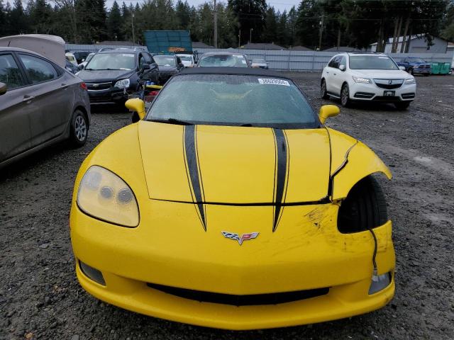 1G1YY36U665119120 - 2006 CHEVROLET CORVETTE YELLOW photo 5