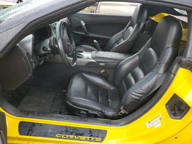 1G1YY36U665119120 - 2006 CHEVROLET CORVETTE YELLOW photo 7