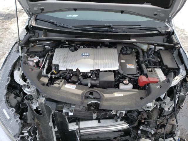 JTDL9MFU8M3025964 - 2021 TOYOTA PRIUS LE SILVER photo 11