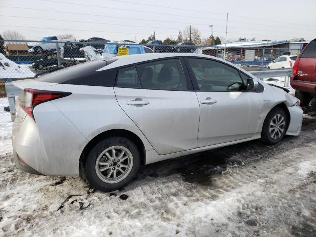 JTDL9MFU8M3025964 - 2021 TOYOTA PRIUS LE SILVER photo 3