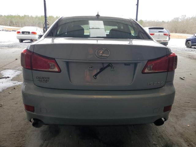 JTHBF5C28B5137046 - 2011 LEXUS IS 250 BLUE photo 6