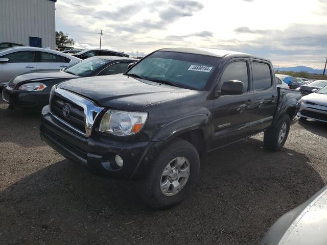 5TEJU62N46Z190382 - 2006 TOYOTA TACOMA DOUBLE CAB PRERUNNER BLACK photo 1