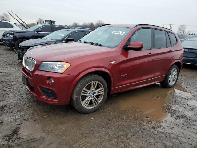 5UXWX5C56BL715391 - 2011 BMW X3 XDRIVE28I RED photo 1