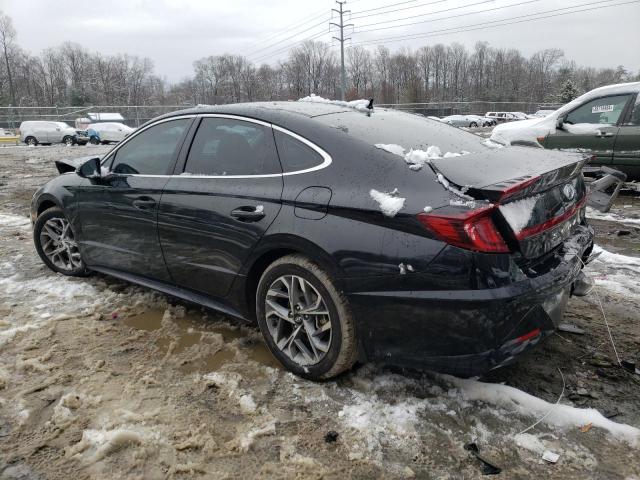 5NPEL4JA4MH124163 - 2021 HYUNDAI SONATA SEL BLACK photo 2