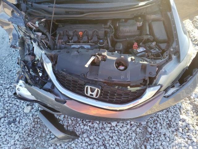 19XFB2F92EE255107 - 2014 HONDA CIVIC EXL BROWN photo 11