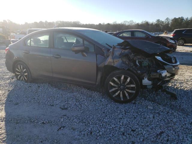 19XFB2F92EE255107 - 2014 HONDA CIVIC EXL ყავისფერი ფოტო 4