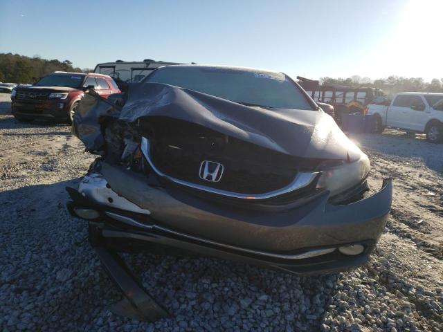 19XFB2F92EE255107 - 2014 HONDA CIVIC EXL BROWN photo 5