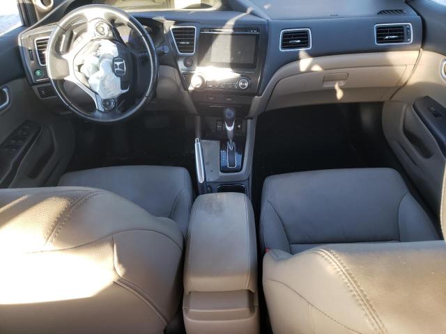 19XFB2F92EE255107 - 2014 HONDA CIVIC EXL ყავისფერი ფოტო 8