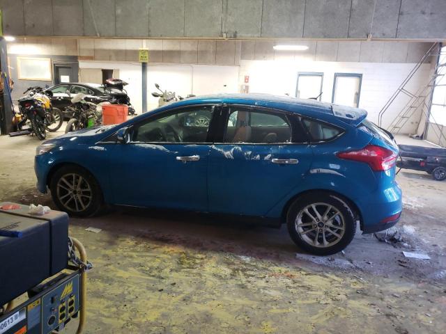 1FADP3K24FL302627 - 2015 FORD FOCUS SE BLUE photo 2