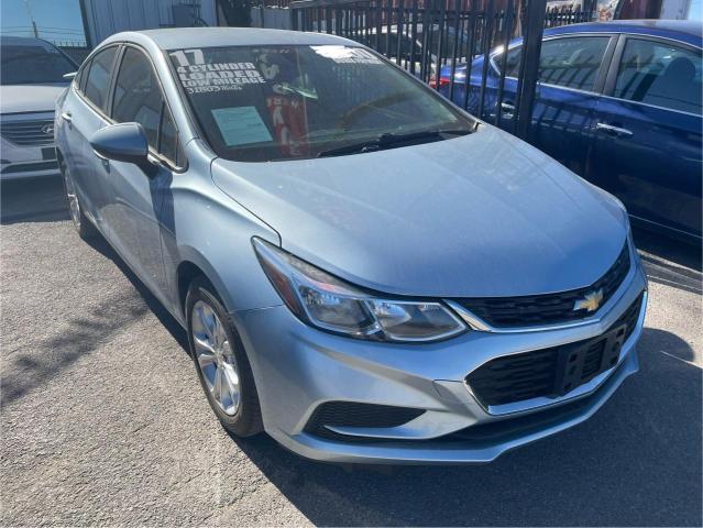 1G1BC5SM9H7145451 - 2017 CHEVROLET CRUZE LS SILVER photo 1