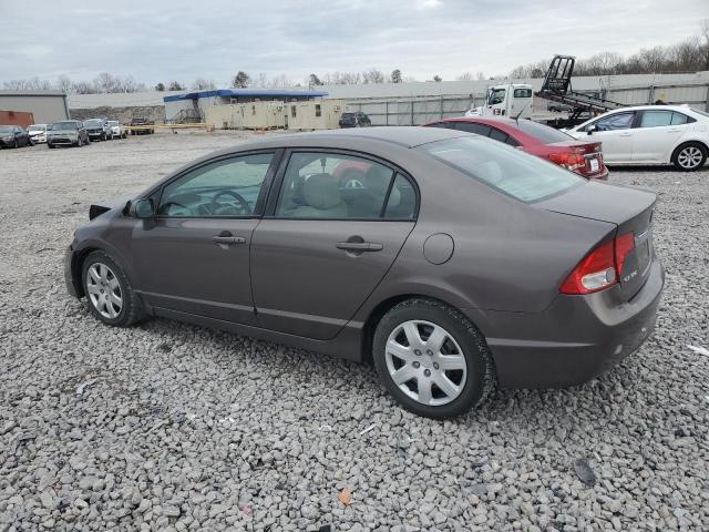 2HGFA1F59AH547881 - 2010 HONDA CIVIC LX GRAY photo 2