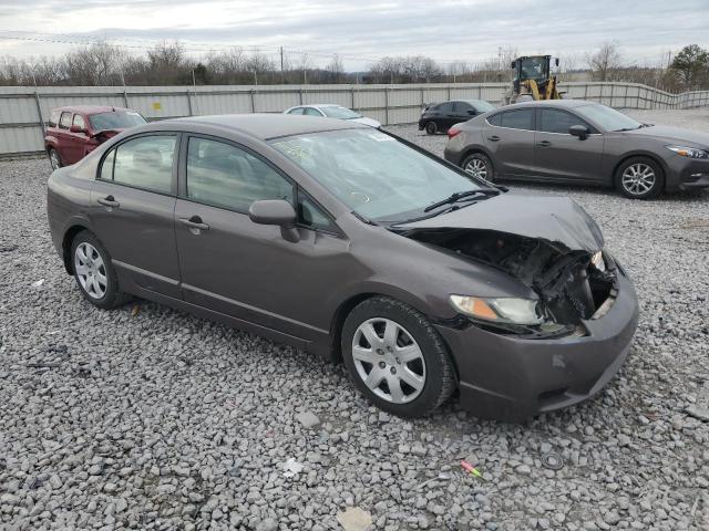 2HGFA1F59AH547881 - 2010 HONDA CIVIC LX GRAY photo 4