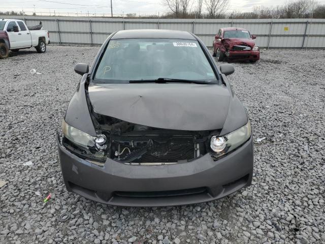 2HGFA1F59AH547881 - 2010 HONDA CIVIC LX GRAY photo 5