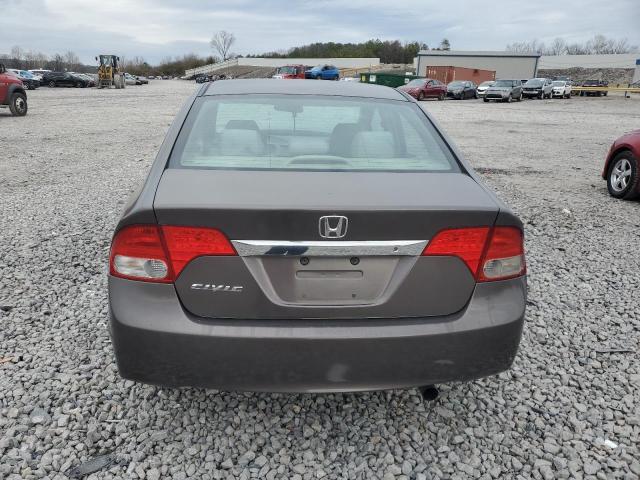 2HGFA1F59AH547881 - 2010 HONDA CIVIC LX GRAY photo 6