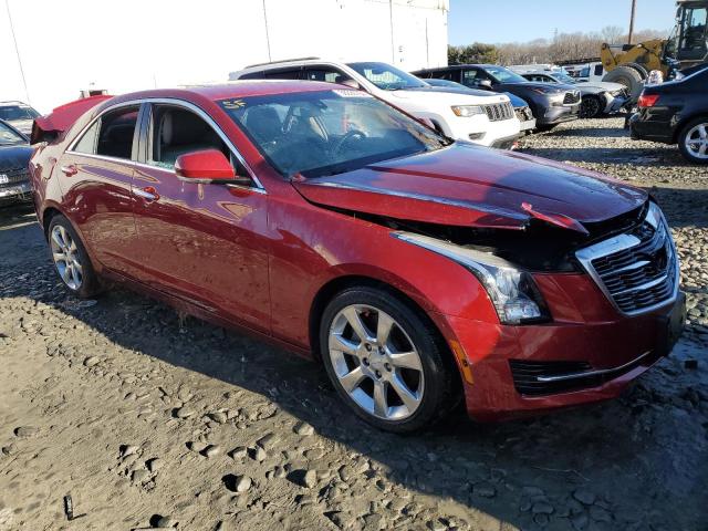 1G6AH5RX2G0100835 - 2016 CADILLAC ATS LUXURY RED photo 4