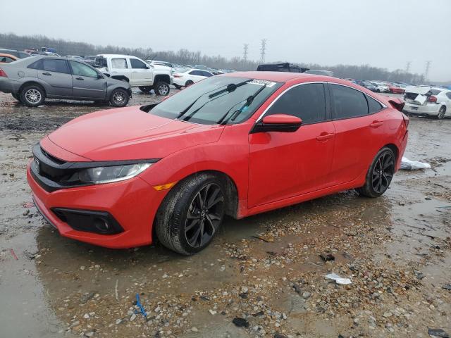 2HGFC2F81LH590950 - 2020 HONDA CIVIC SPORT RED photo 1