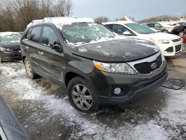 5XYKTDA61CG229487 - 2012 KIA SORENTO BASE GREEN photo 4