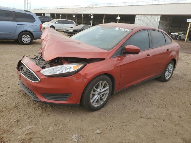 1FADP3F20JL260833 - 2018 FORD FOCUS SE RED photo 1