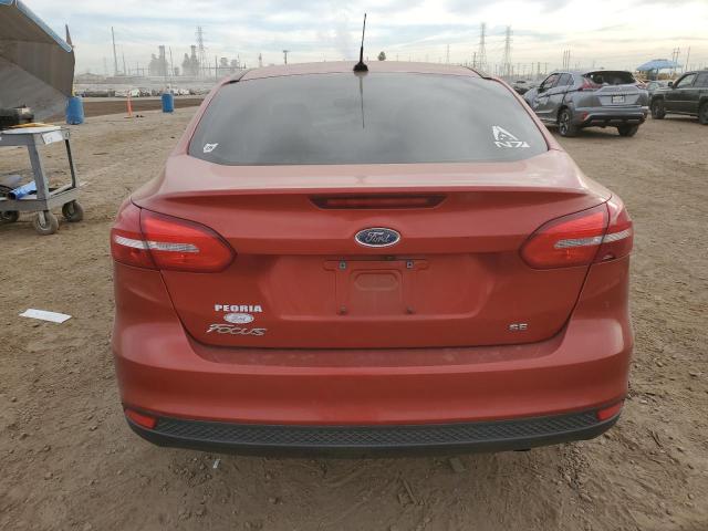 1FADP3F20JL260833 - 2018 FORD FOCUS SE RED photo 6