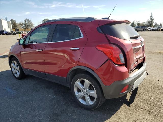 KL4CJASB3GB690351 - 2016 BUICK ENCORE RED photo 2