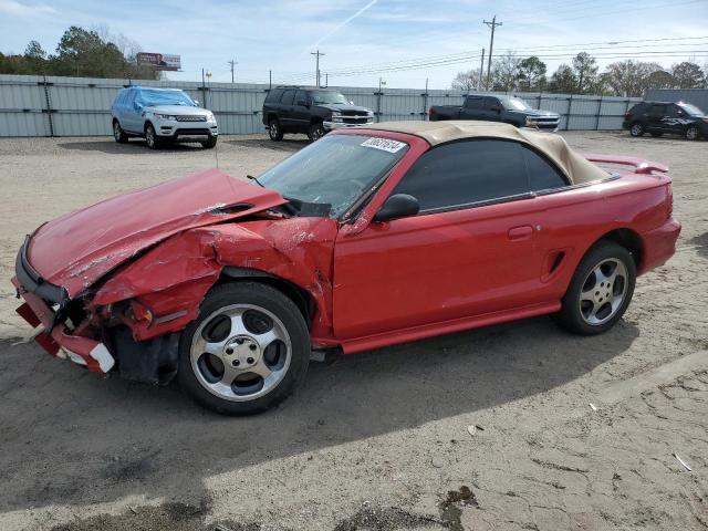 1FALP45D0RF158124 - 1994 FORD MUSTANG COBRA RED photo 1