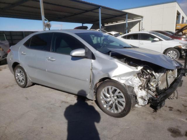 2T1BURHE6JC982643 - 2018 TOYOTA COROLLA L SILVER photo 4