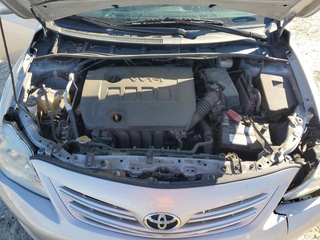 2T1BU4EE6DC942090 - 2013 TOYOTA COROLLA BASE SILVER photo 11