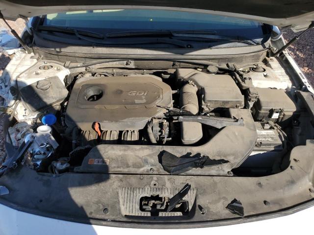 5NPE24AF1HH438468 - 2017 HYUNDAI SONATA SE WHITE photo 11