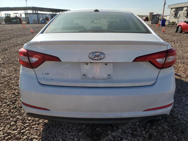 5NPE24AF1HH438468 - 2017 HYUNDAI SONATA SE WHITE photo 6