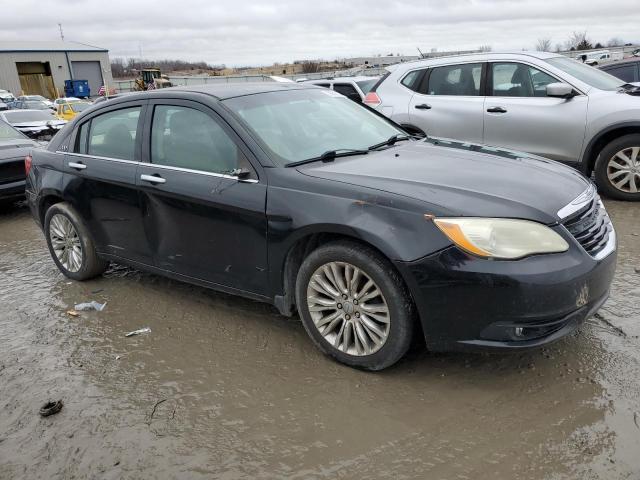 1C3BC2FB4BN583235 - 2011 CHRYSLER 200 LIMITED BLACK photo 4