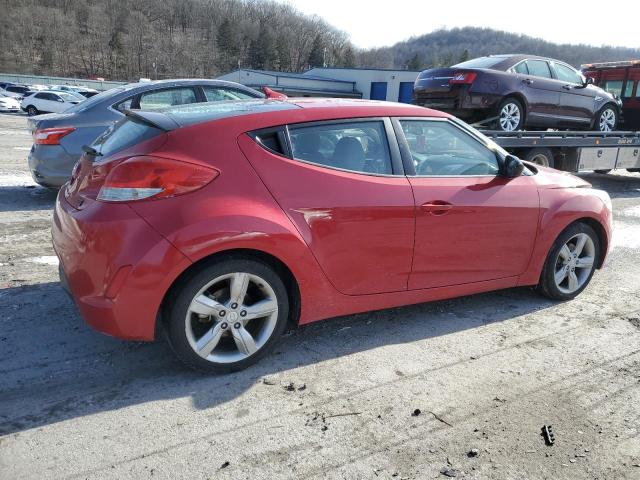 KMHTC6AD1CU019996 - 2012 HYUNDAI VELOSTER RED photo 3