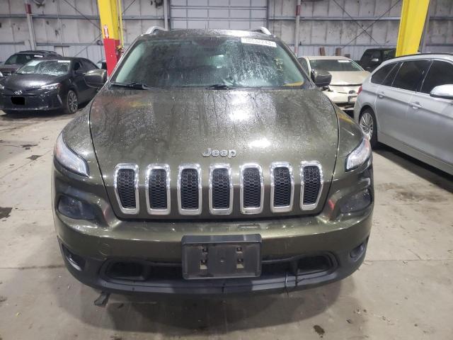 1C4PJMCS7EW273411 - 2014 JEEP CHEROKEE LATITUDE GREEN photo 5