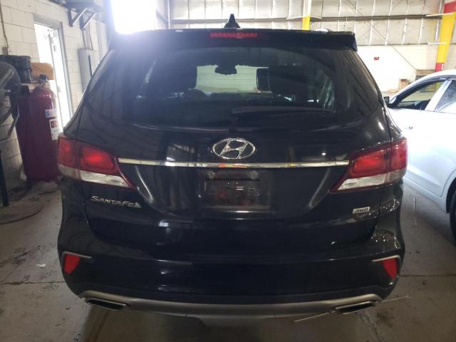 KM8SMDHF7HU183295 - 2017 HYUNDAI SANTA FE SE BLACK photo 6