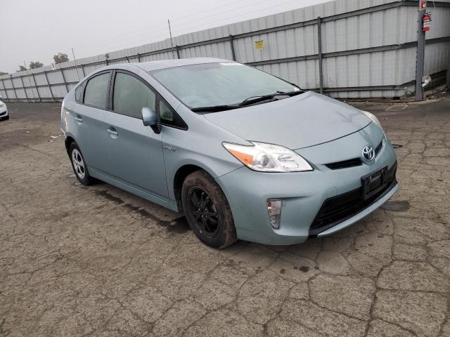 JTDKN3DU7E1835507 - 2014 TOYOTA PRIUS BLUE photo 4