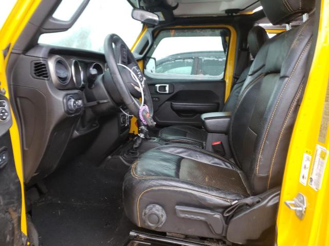 1C4HJXDG2JW281197 - 2018 JEEP WRANGLER U SPORT Gelb Foto 7