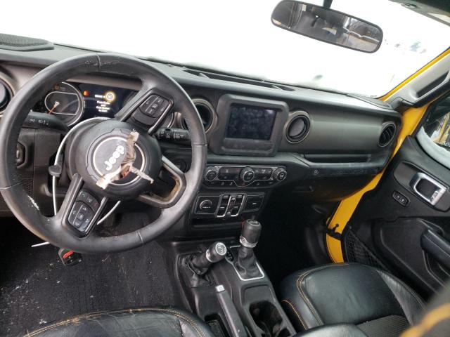 1C4HJXDG2JW281197 - 2018 JEEP WRANGLER U SPORT Gelb Foto 8