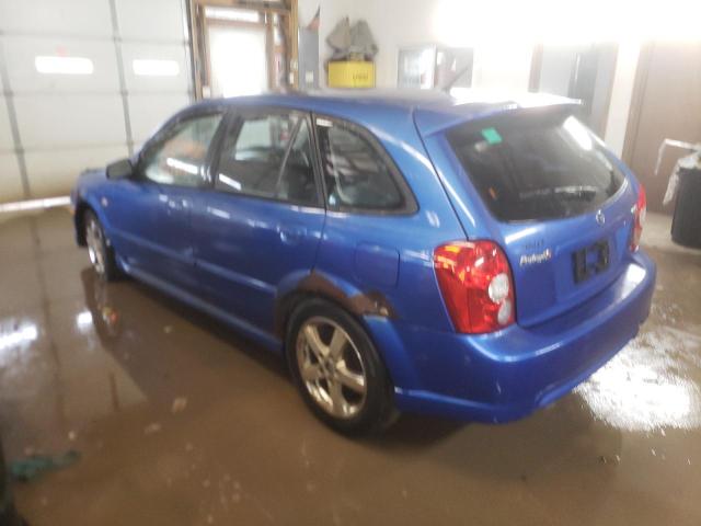 JM1BJ245531149896 - 2003 MAZDA PROTEGE PR5 蓝色 照片 2