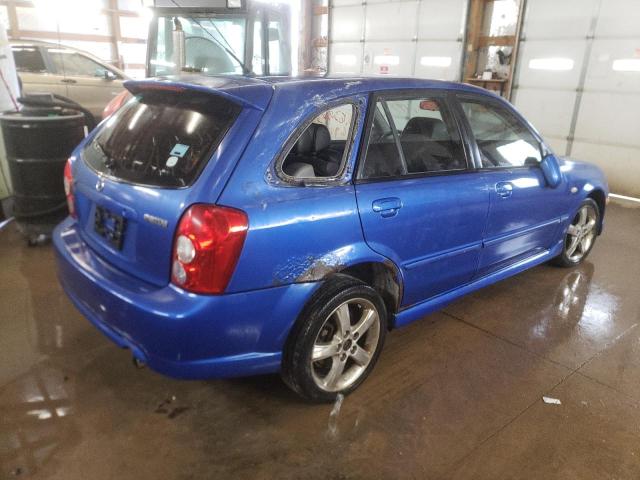 JM1BJ245531149896 - 2003 MAZDA PROTEGE PR5 蓝色 照片 3